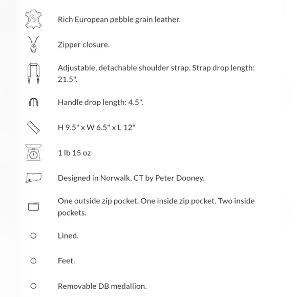 Dooney & Bourke Pebble Grain Large Domed Satchel /BPEBC1955 QLkR pale pink - Picture 11 of 11